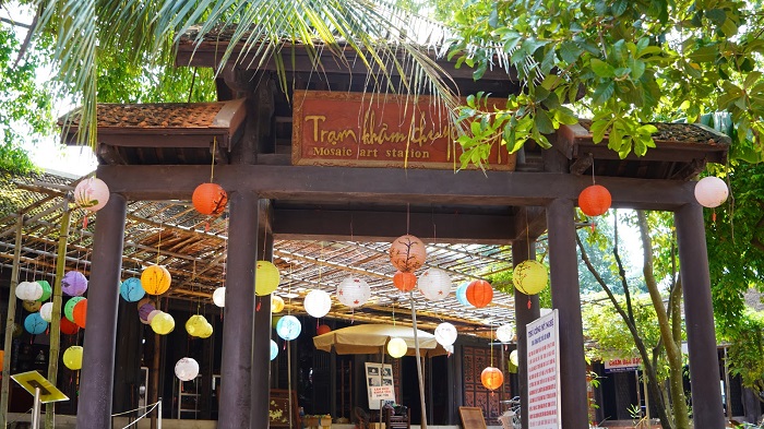 Một trong những làng nghề truyền thống được tái hiện tại Thiên đường Bảo Sơn