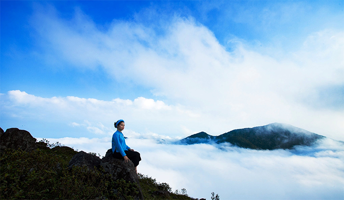 Ngắm biển mây trên đỉnh Cao Ly